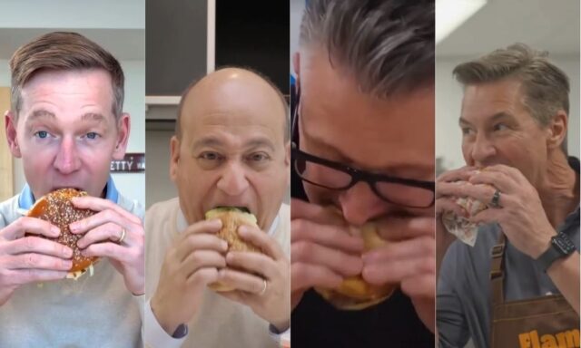 Perang CEO Burger Dunia - sumber foto Instagram