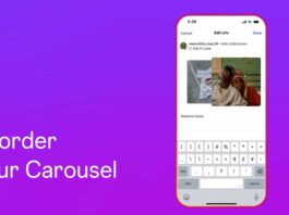 Instagram Hadirkan Fitur Edit Carousel - sumber foto Instagram