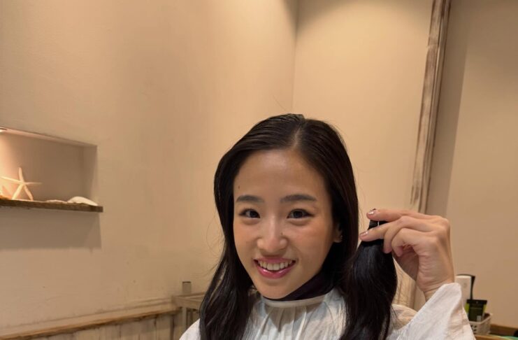 Haruka Nakagawa Donasikan Rambut untuk Pasien Kanker - sumber foto Instagram/Haruuuchan