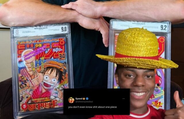IShowSpeed Sindir Logan Paul Usai Beli Manga One Piece Miliaran - sumber foto IG/X/Ishowspeed/PaullLogan