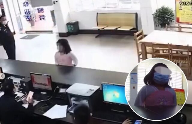 Bocah 9 Tahun Datangi Polisi di China - sumber foto Douyin/SYJS123