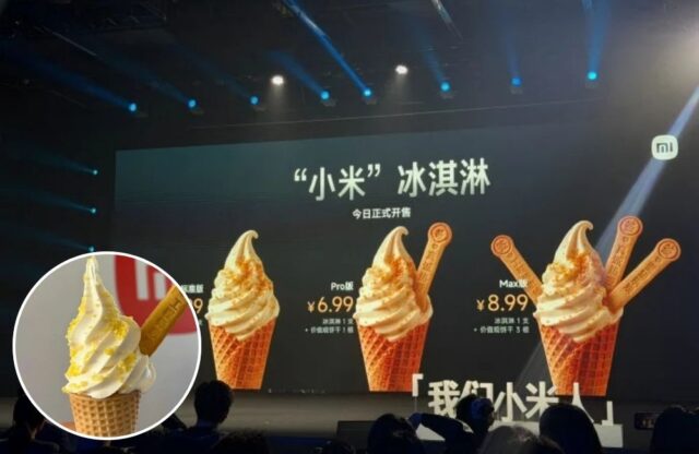 Xiaomi es krim - sumber foto X