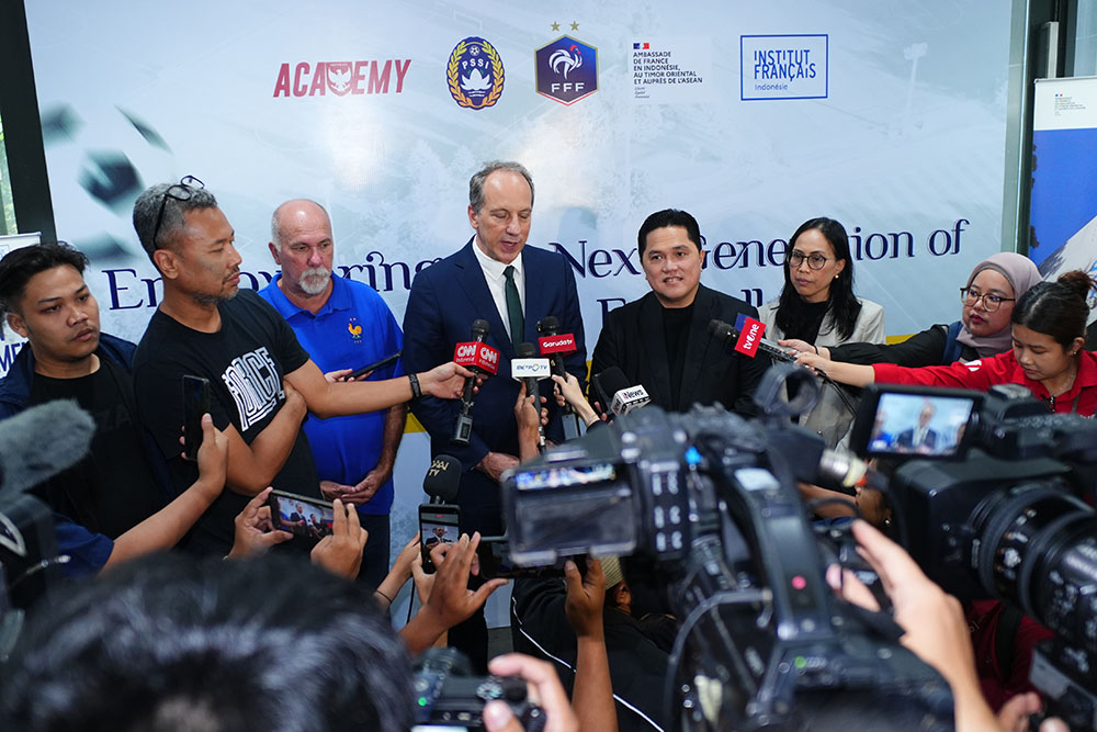 Kolaborasi Prancis–Indonesia Sepak Bola Perempuan Indonesia - sumber foto Istimewa