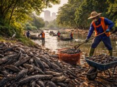 Jakarta Perangi Ikan Sapu-Sapu, Urbie’s! Belajar dari Amazon dan Menjaga Ekosistem Perairan Indonesia ilustrasi Jakarta Perangi Ikan Sapu-Sapu - sumber foto Istimewa