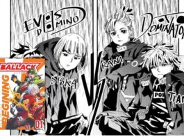 komik bertema shonen berjudul BALLACK DOMINO - sumber foto Istimewa