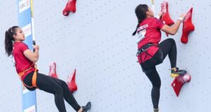 Indonesia Raya Bergema di Sanya! Duo Panjat Tebing Putri Pecahkan Rekor Dunia