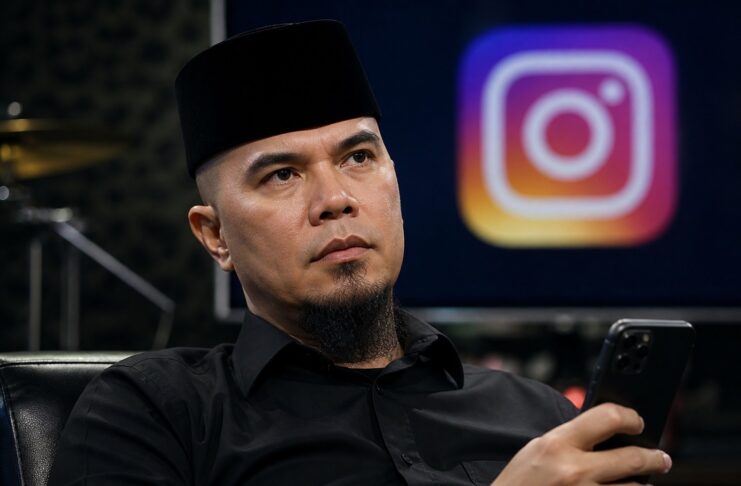 ilustrasi Instagram Ahmad Dhani - sumber foto Istimewa