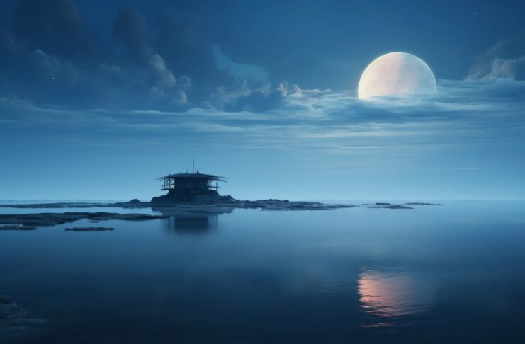ilustrasi Blue Moon - sumber foto freepik