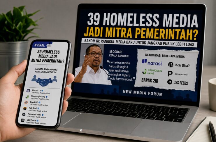 ilustrasi 39 Homeless Media Jadi Mitra Pemerintah - sumber foto istimewa