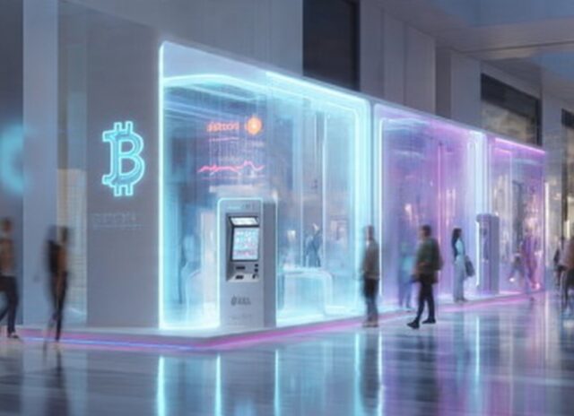 ilustrasi ATM Bitcoin - sumber foto Istimewa