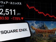 Dragon Quest 12 Belum Punya Tanggal Rilis, Saham Square Enix Malah Anjlok Tajam Saham Square Enix Malah Anjlok Tajam - sumber foto Istimewa