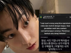 Jung Kook BTS Cari Videografer dan Fotografer, Fans Langsung Heboh Ingin Bantu Idolanya Jung Kook BTS Instagram Story - sumber foto Instagram/mnijungkook