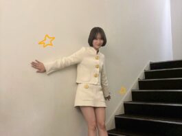 Sara Minami Jadi Sorotan di Premiere Magical Secret Tour - sumber foto Instagram/lespros_sara00