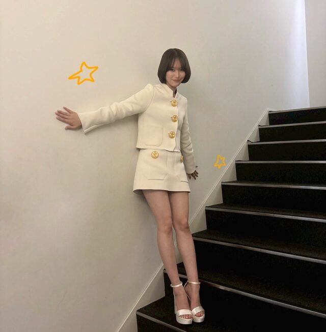 Sara Minami Jadi Sorotan di Premiere Magical Secret Tour - sumber foto Instagram/lespros_sara00
