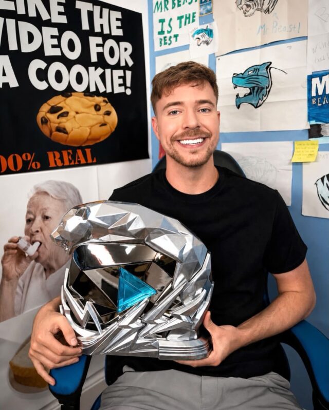 MrBeast Pecahkan Rekor! Jadi YouTuber Pertama Tembus 500 Juta Subscriber - sumber foto Instagram/MrBeast