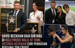 David Beckham Raih Bintang Hollywood Walk of Fame, Victoria Beckham Justru Curi Perhatian Bersama Tom Cruise David Beckham Raih Bintang Hollywood Walk of Fame - sumber foto istimewa
