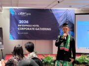 BW Express Jakarta Perkuat Kolaborasi Bisnis Lewat Corporate Gathering 2026 General Manager BW Hospitality Bayu Bimo Mulyo memberikan sambutan di acara corporate gathering 18 Juni 2026 BW Express Jakarta - sumber foto urbanvibes/adi