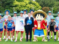 One Piece x Samurai Blue Jadi Kolaborasi Paling Ikonik Jelang Piala Dunia 2026 One Piece x Samurai Blue - sumber foto @japanfootballassociation