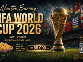 Nobar FIFA World Cup 2026 Makin Seru di The Tavia Heritage Hotel - sumber foto istimewa