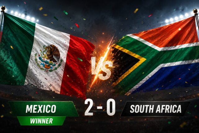 Meksiko Menang 2-0 atas Afrika Selatan di Laga Pembuka Piala Dunia 2026 - sumber foto istimewa Meksiko Menang 2-0 atas Afrika Selatan di Laga Pembuka Piala Dunia 2026 - sumber foto istimewa