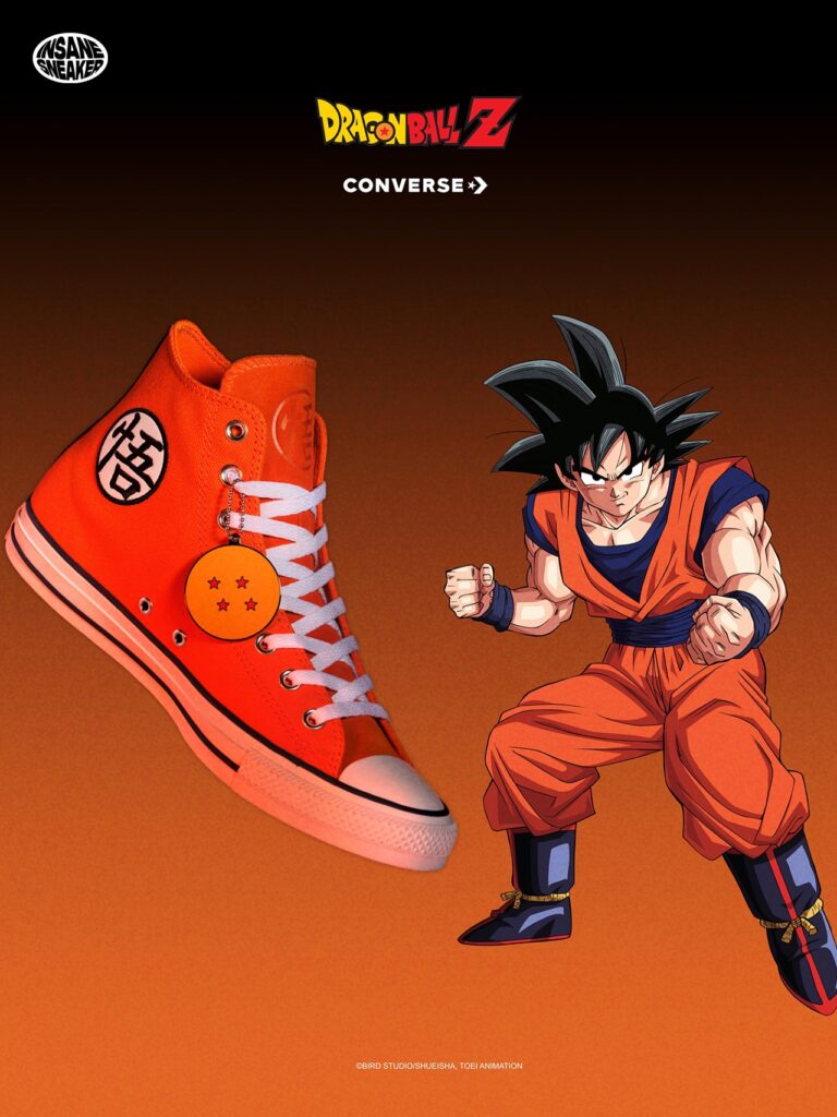 Dragon Ball Z x Converse - sumber foto Converse