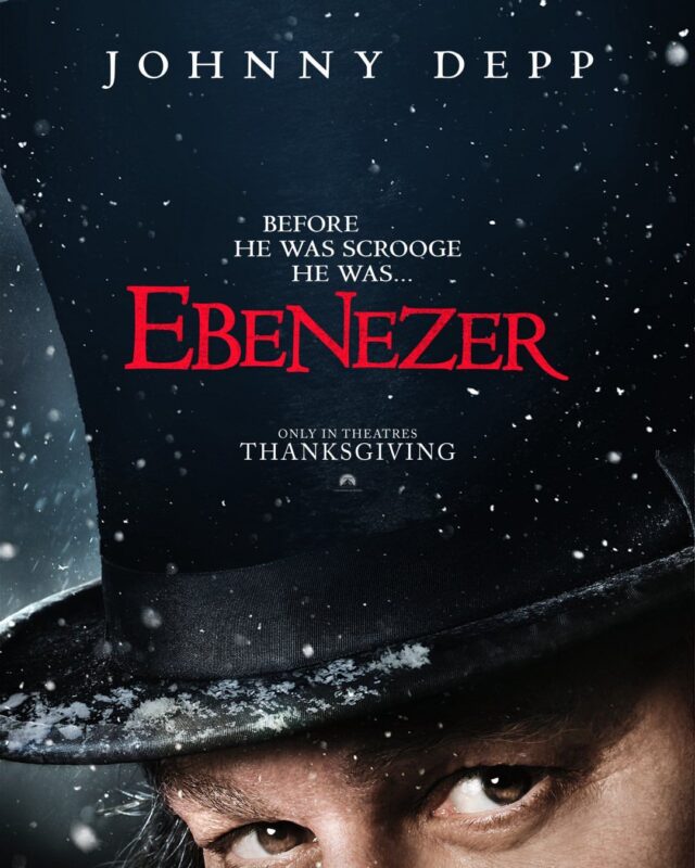 Johnny Depp perankan Ebenezer Scrooge Ebenezer A Christmas Carol - sumber foto Paramount Pictures
