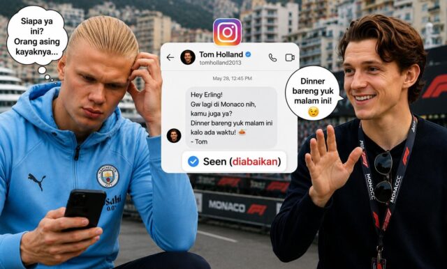 Cerita Kocak Haaland Saat Gak Tahu Siapa Tom Holland, Sampai Abaikan Undangan Makan