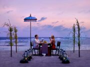 Amarterra by the Bay, Hidden Gem di Nusa Dua yang Tawarkan Pantai Privat hingga Romantic Dinner Tepi Laut Romance on the beach Amarterra by the bay - sumber foto istimewa