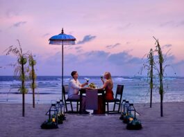 Amarterra by the Bay, Hidden Gem di Nusa Dua yang Tawarkan Pantai Privat hingga Romantic Dinner Tepi Laut Romance on the beach Amarterra by the bay - sumber foto istimewa