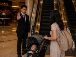 ilustrasi Stroller Lewat Eskalator di Hotel Bintang Lima - sumber foto istimewa