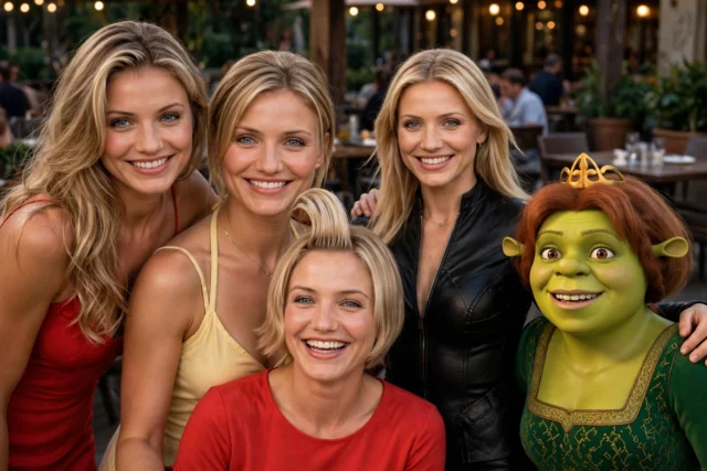 Cameron Diaz dengan semua karakter yang dia pernah perankan - sumber foto istimewa Cameron Diaz dengan semua karakter yang dia pernah perankan - sumber foto istimewa