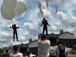 IShowSpeed Jatuh Usai Salah Satu Balon Pecah! Ini Kronologinya IShowSpeed Jatuh - sumber foto IshowSpeed IRL