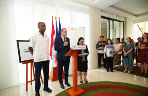150 Tahun Setelah Rimbaud Menjelajah Jawa, Semarang Jadi Titik Awal Perjalanan Sastra Baru Indonesia-Prancis Rimbaund Residency event di rumah kediaman duta besar Prancis di Indonesia - sumber foto istimewa