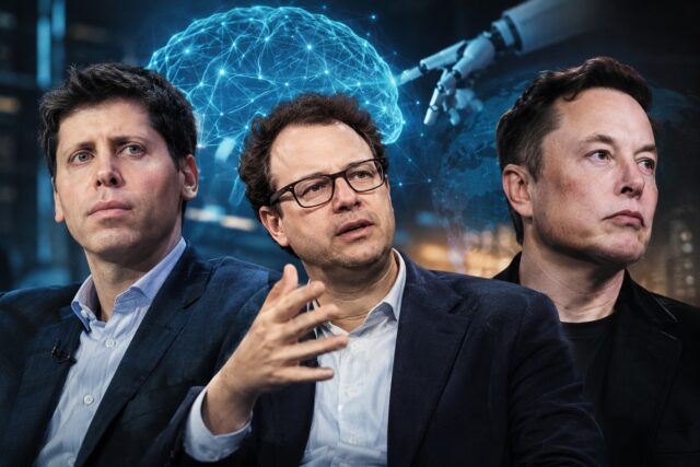 Dario Amodei, Sam Altman,Elon Musk - sumber foto istimewa Dario Amodei, Sam Altman,Elon Musk - sumber foto istimewa