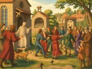 Strasbourg The Dancing Plague 1518: Ketika Ratusan Orang Menari Sampai Tubuh Mereka Menyerah ilustrasi The Dancing Plague of 1518 di Strasbourg - sumber foto istimewa