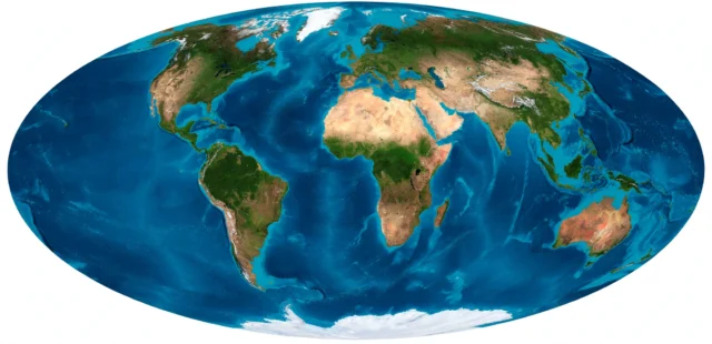 Peta Dunia Baru di Sahkan PBB, Equal Earth - sumber foto Wikipedia Peta Dunia Baru di Sahkan PBB, Equal Earth - sumber foto Wikipedia